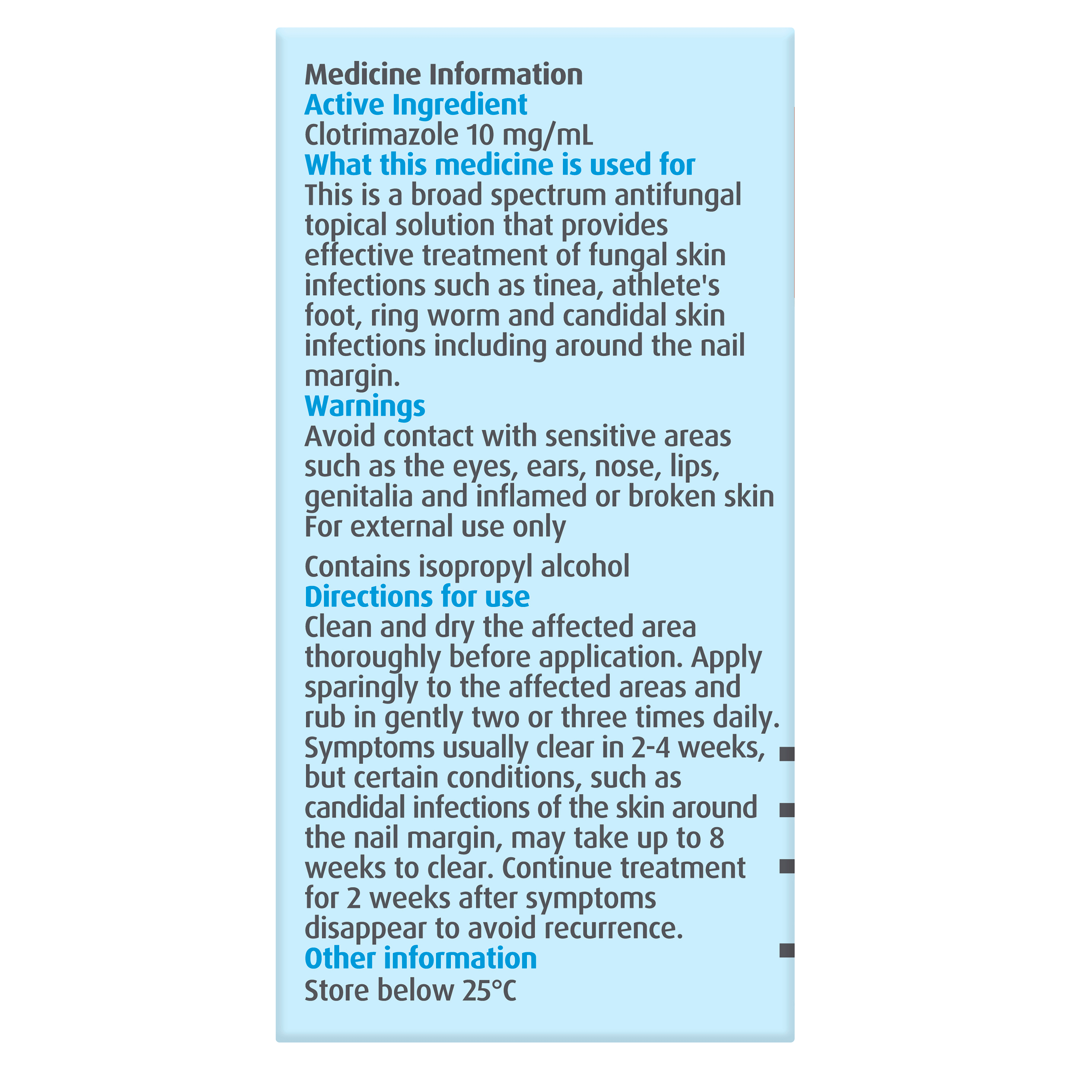 Canesten® Clotrimazole Anti-fungal Topical Solution